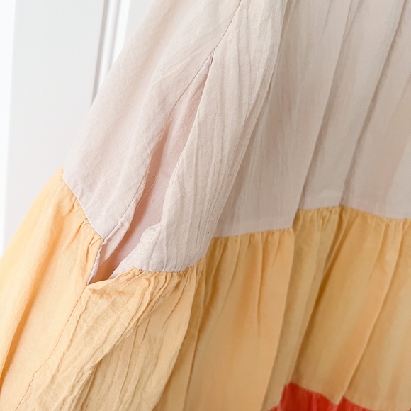 COPY - VICI Hello Sunshine Cotton Pocketed Colorblock Dress - Picture 4 of 8